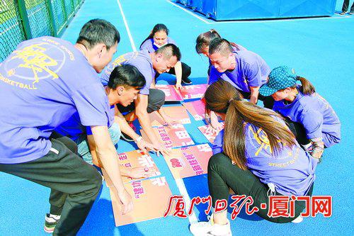 党史学习教育贯穿职工运动会始终,寓教于乐。