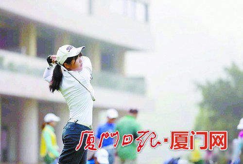 潘佳琦已经凭借打高尔夫球,被大学录取了。(图片由受访者提供)