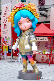 泉州市金花人民广场吉祥物:vivi