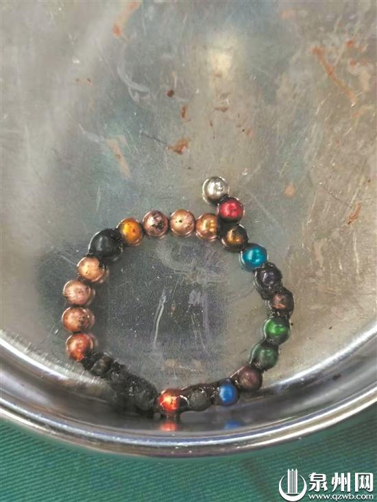 取出的磁力珠