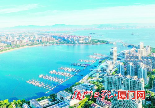 湖里辖区水清岸绿景美。
