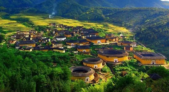 龙岩永定初溪土楼群。福建文旅厅供图