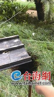 ▲昨日,事发处已被围起“警戒线”
