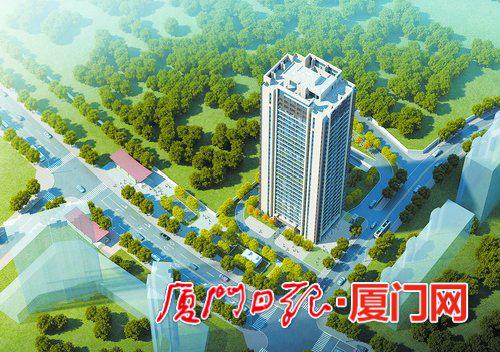 图为林边公寓效果图。(供图/厦门安居集团)