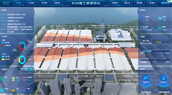 BIM施工管理平台界面