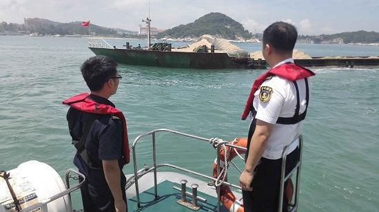 救援现场(福建海事局 供图)
