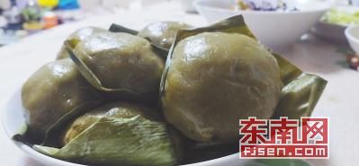 福州特有的“菠菠粿” 东南网记者 张立庆 摄
