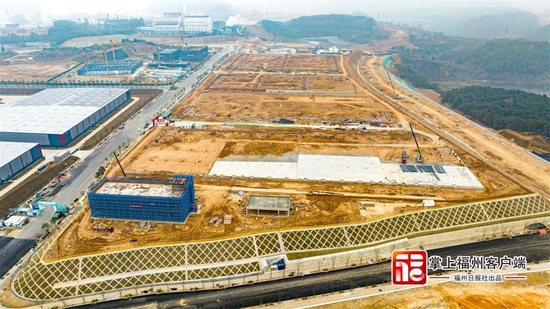 京东福州智能供应链运营中心建设现场
