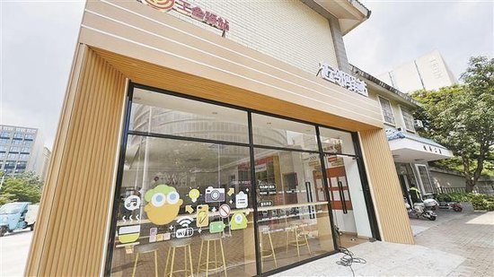 湖里创新园闲置清洁楼变身骑手休闲驿站 改造已基本完成