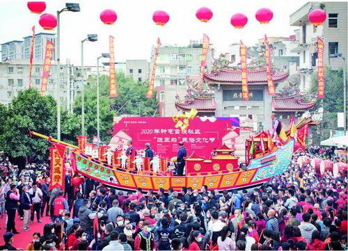 ▲铜奖 《钟宅畲族送王船》组图(部分) 杨金木 摄