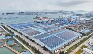 漳州旗滨光伏新能源科技外景。