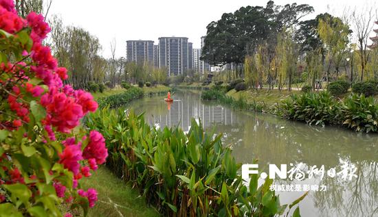 整治后的台屿河。