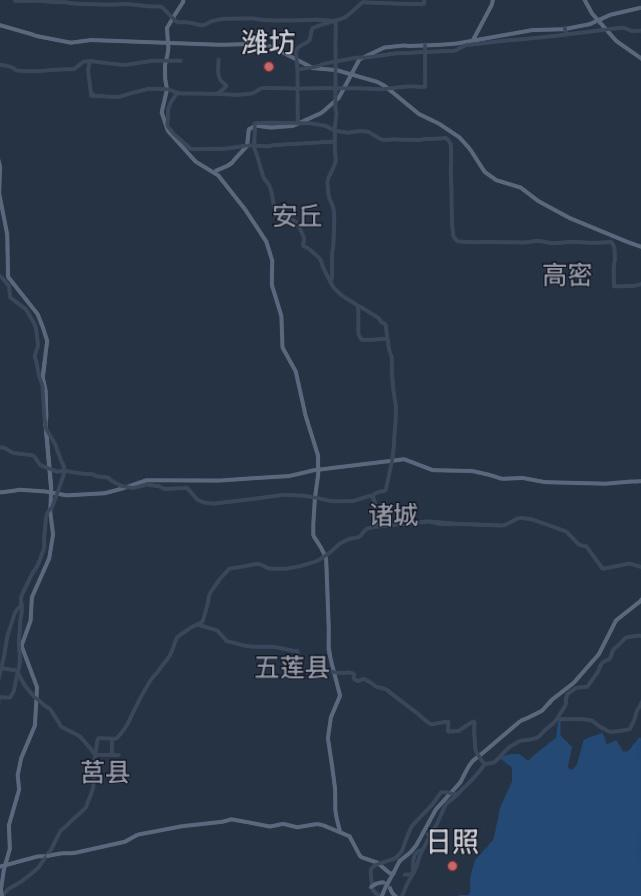 “饼老板”将方向锚定在日照西边的五莲县、潍坊市诸城一带