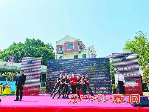 第十三届厦门(湖里)城市诵读节昨启动。(湖里区委宣传部 供图)