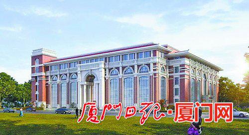 闽南戏曲艺术中心效果图。
