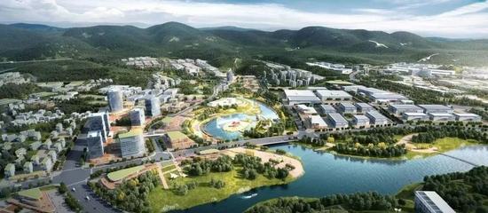 福州现代物流城效果图
