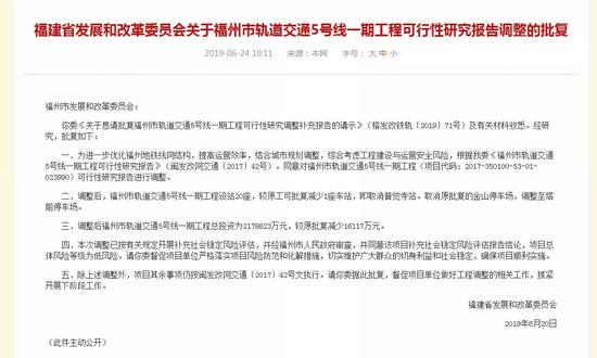 福建省发改委网站截图
