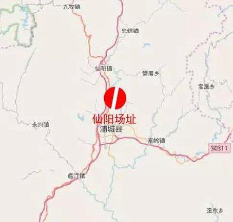 ▲预选场址地理位置图