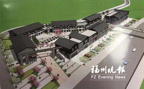 永泰夜色经济街效果图。