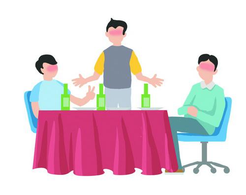 同日,唐某出面力邀林某华参加酒局,唐、徐二人在桌上对林某华频繁劝酒。