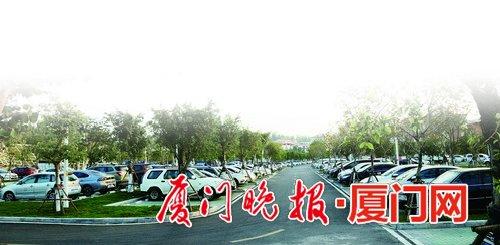 -湖里区提高土地利用率,增建公共停车场。
