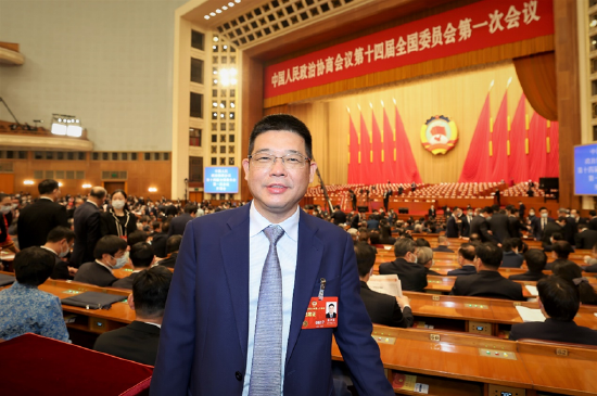 林孝发委员参加全国政协十四届一次会议