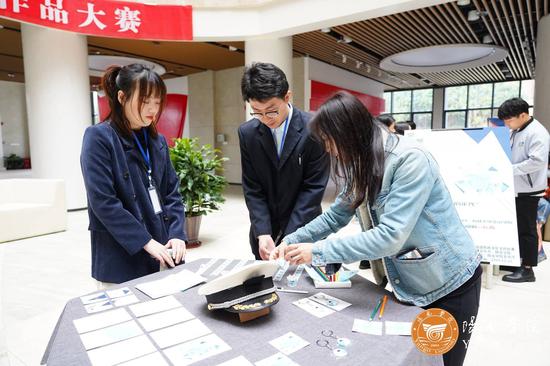 决赛作品评审现场