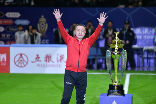 2019年,担任传奇杯中国赛中国队队长