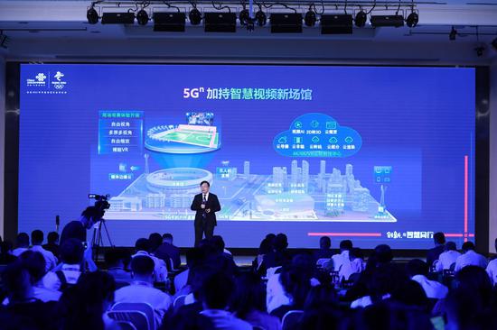 中国联通产品中心总经理张云勇发表《智慧视频,与你同行》主题演讲
