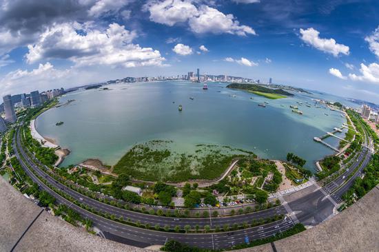张智宏《海沧湾》