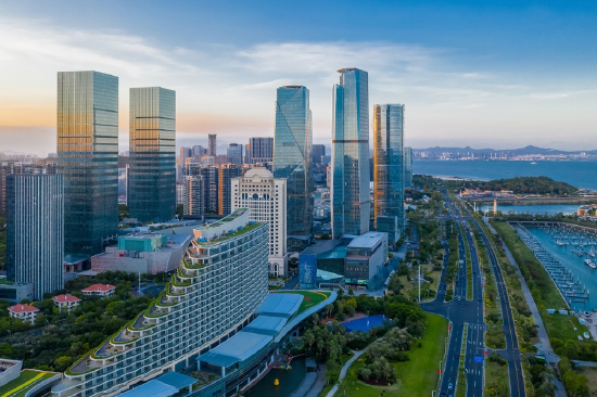 厦门CBD。 视觉中国 图