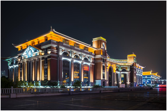 集美新城嘉庚艺术中心夜景