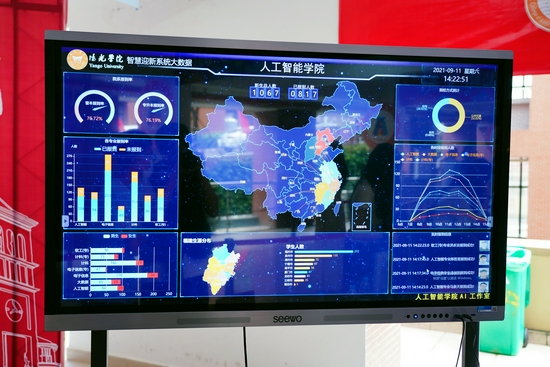 新生报到智能分析系统网络终端