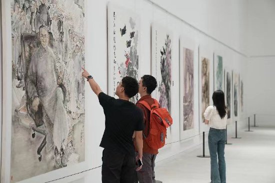 “融情两岸·美美与共” 海峡两岸(厦门)书画名家交流展 在中国好书画产业园开幕_手机新浪网