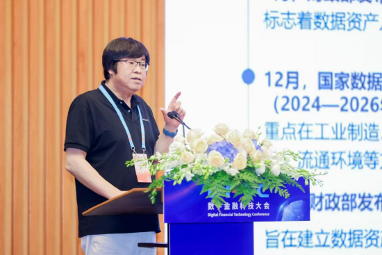 中国科学院外籍院士、深圳计算科学研究院首席科学家樊文飞作主题演讲