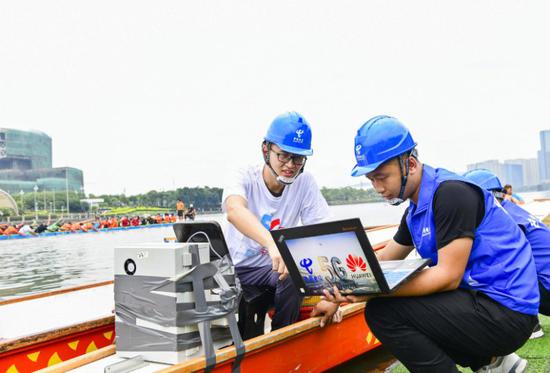 中国电信为2019 中华龙舟赛福州站央视直播提供5G网络