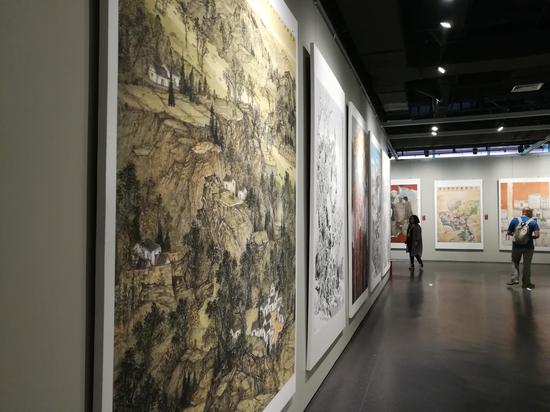 "文化漳州墨香诏安"中国画作品展开幕