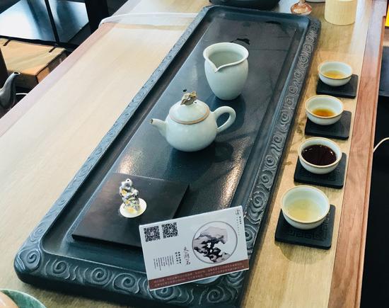 楠氏物语太湖石系列茶具和香器