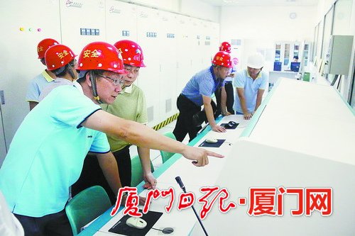 厦门安监部门检查企业作业现场安全