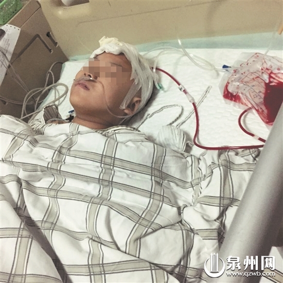 救命血输入小女孩体内