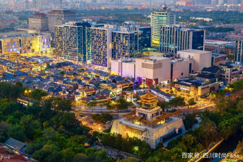 济南世茂广场与济南世茂宽厚里实景图