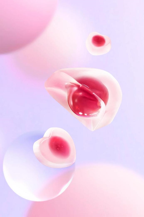 图：燕之屋燕窝夹心软糖白桃茉莉味