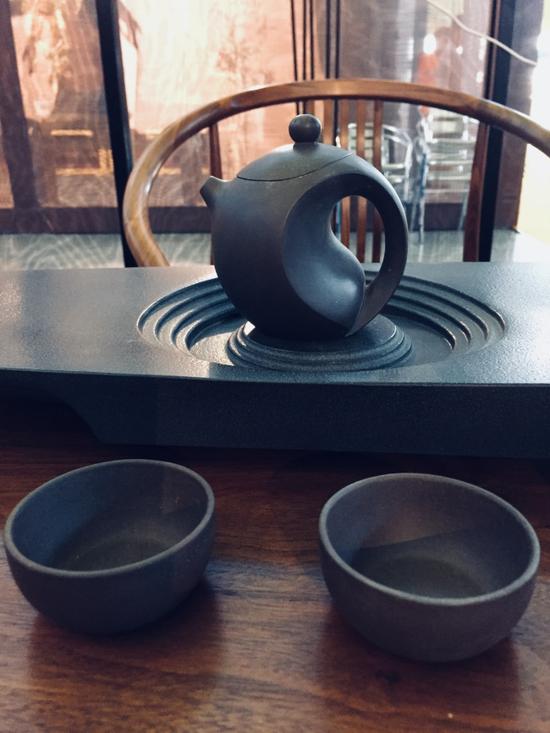 楠氏物语非遗系列紫砂太极壶