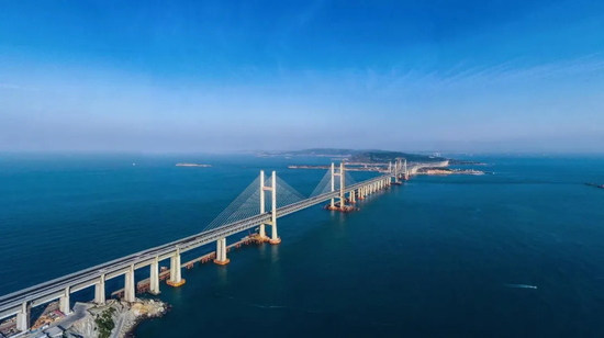 平潭海峡公铁两用大桥图片来源:影像福州