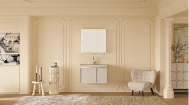 九牧推出A2521系列轻智能浴室柜