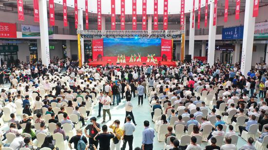 中国白茶城启动运营活动现场 叶维荣 摄