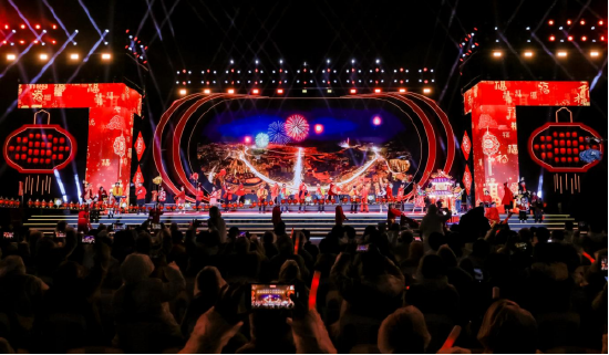 福建非遗元宵晚会现场