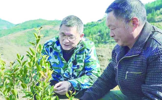 原建行派驻宁德下党乡杨溪头村驻村第一书记彭振强,用心帮扶,解决民生实事。