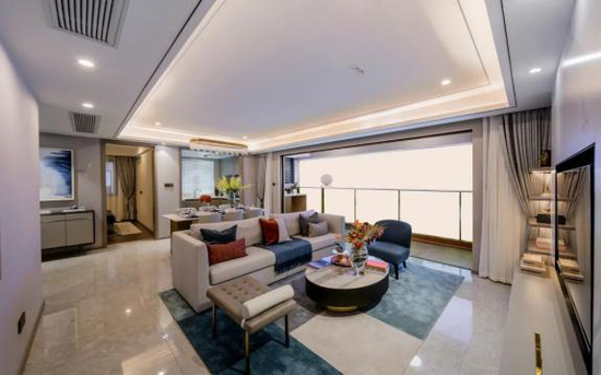 建筑面积约124m²(D7)户型装修体验馆实景图