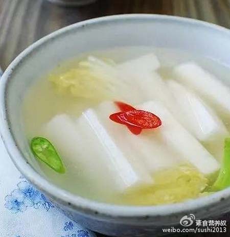 素食养生：陈皮萝卜汤